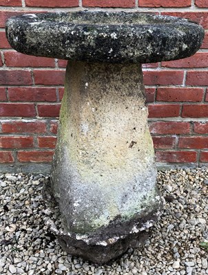 Lot 1232 - An old bird bath