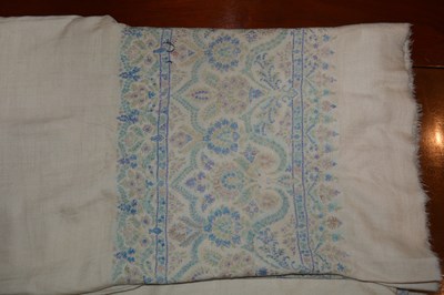 Lot 583 - Kashmiri Kani Shawl in pashmina Indian with...