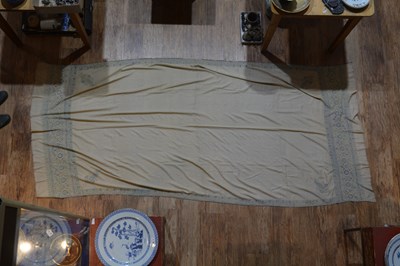 Lot 583 - Kashmiri Kani Shawl in pashmina Indian with...