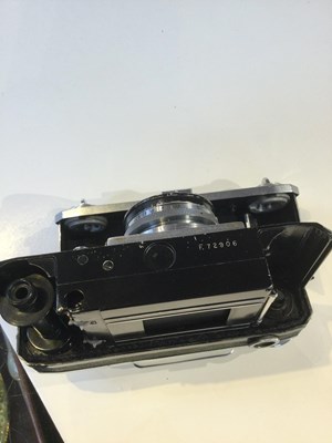 Lot 57 - Three Zeiss Ikon Contax cameras with lens...