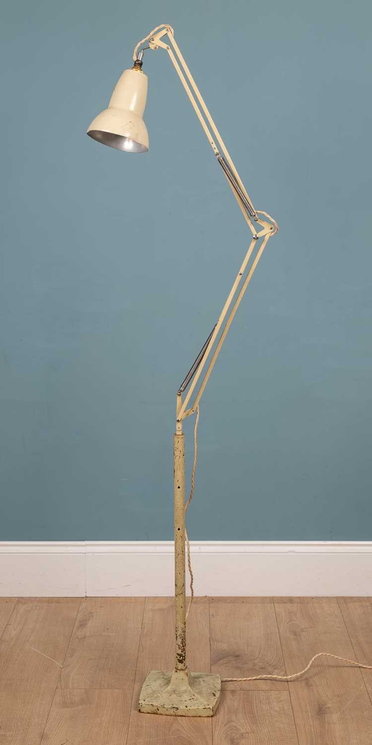 Lot 520 - A floor anglepoise lamp