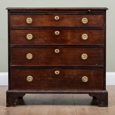 Lot 359 - A George III mahogany chest of drawers