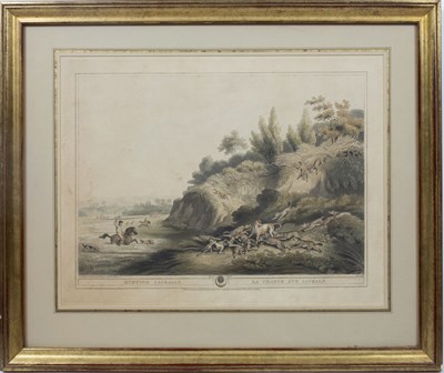 Lot 210 - Two early 19th century aquatint engravings...