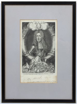 Lot 213 - A King James II signature dated 24th July 1686;...