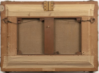 Lot 312 - Percy Leslie Lara (b. 1871) Harvesting off the...