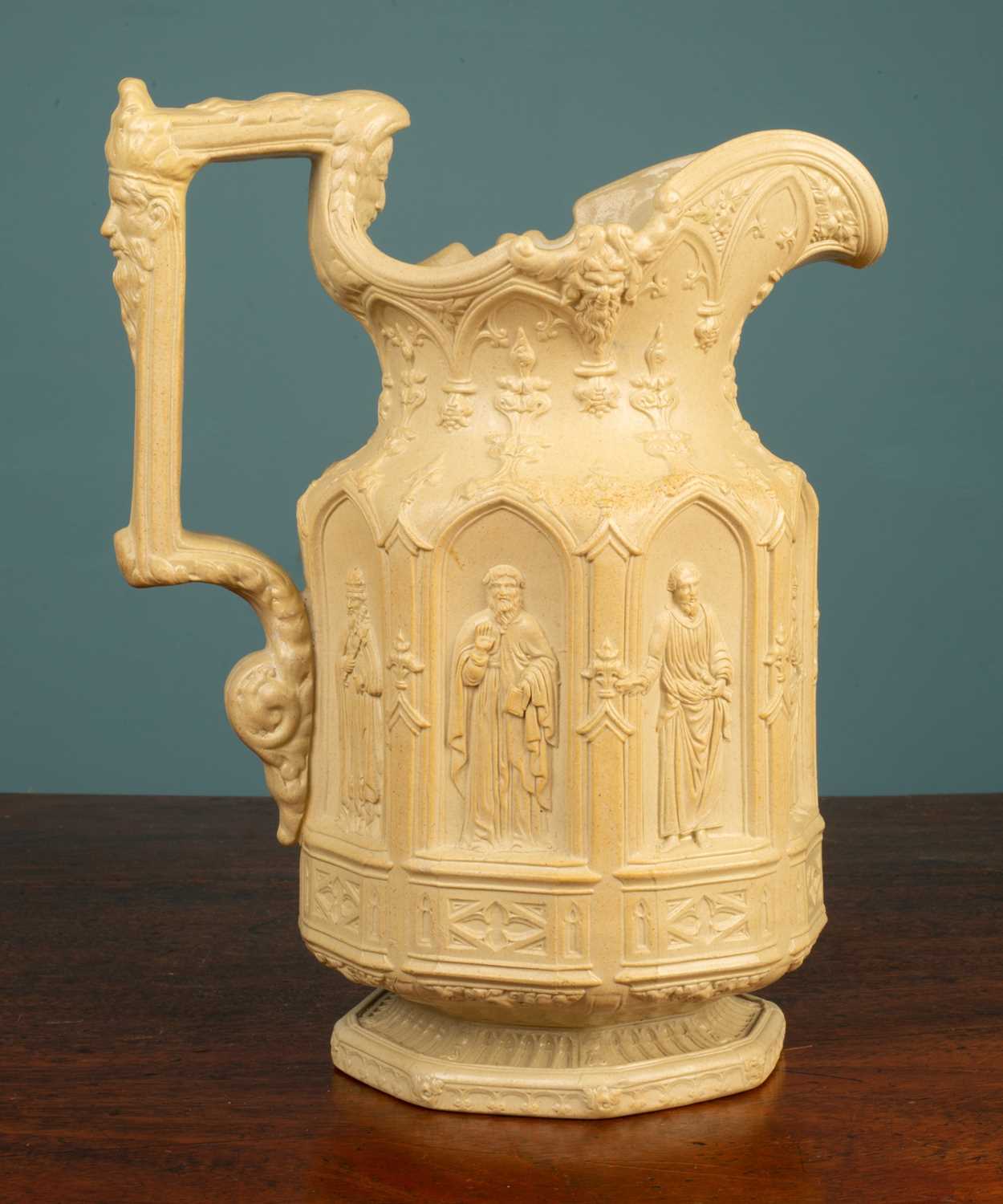 Lot 13 - A Charles Meigh apostles stoneware jug