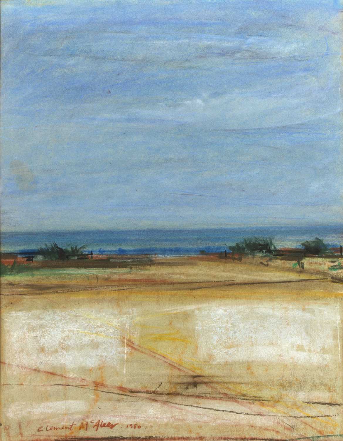 Lot 386 - Clement McAleer (b.1949) Sunlight on Beach,...