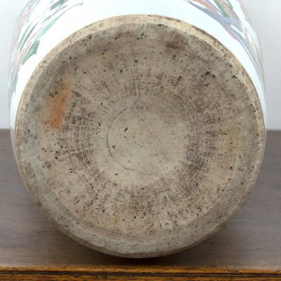 Lot 116 - Porcelain sleeve vase Chinese, 17th/18th...