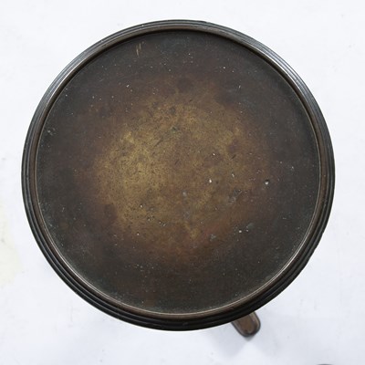 Lot 135 - A 19th century painted cast iron adjustable...