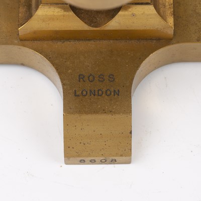 Lot 14 - A 19th century brass monocular compound...