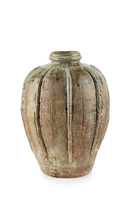 Lot 549 - Mike Dodd (b.1943) Large vase stoneware, with...