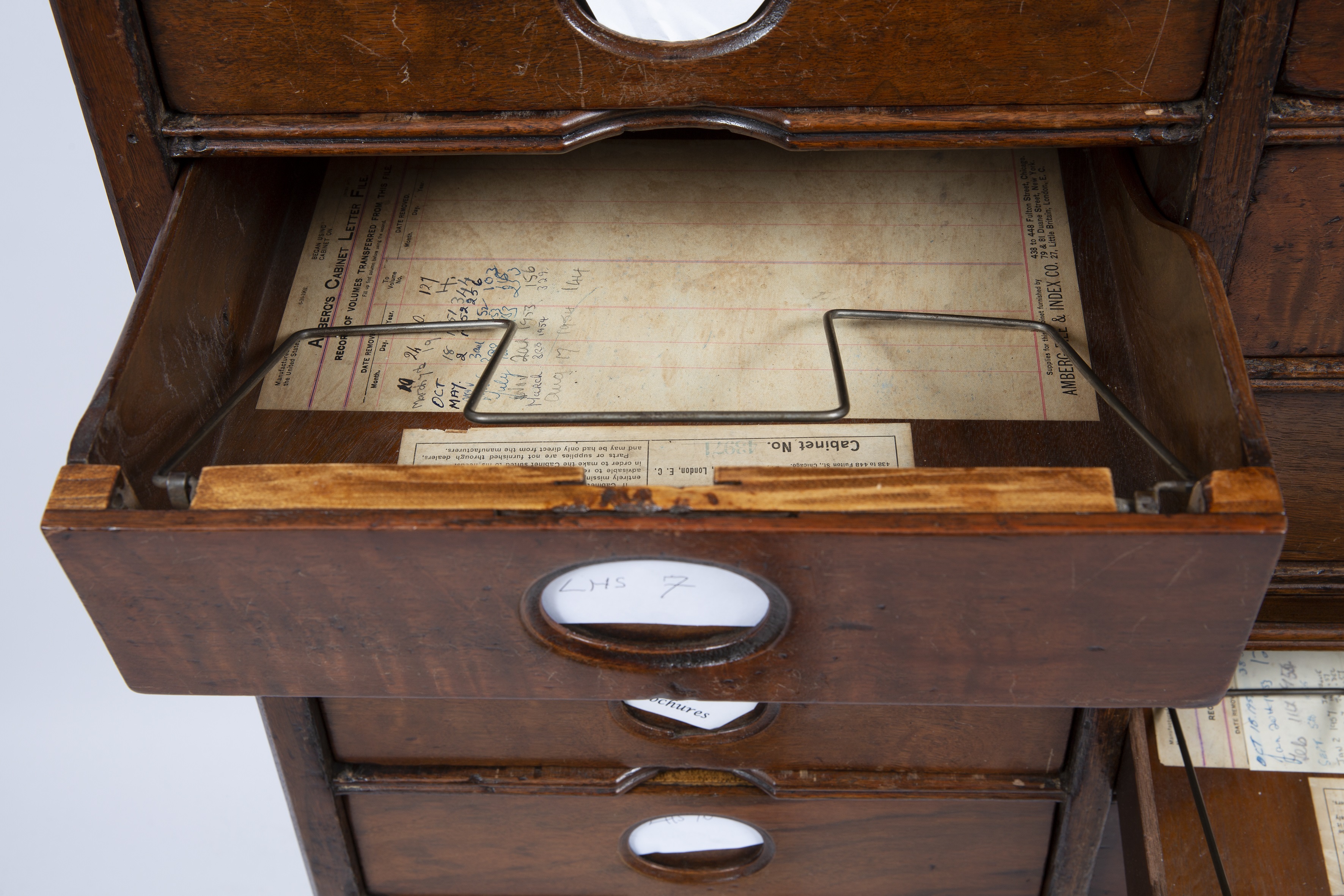 Lot 232 An Amberg's patent letter file with