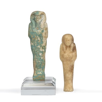 Lot 255 - An Egyptian Shabti for Horemheb 10cm high and...