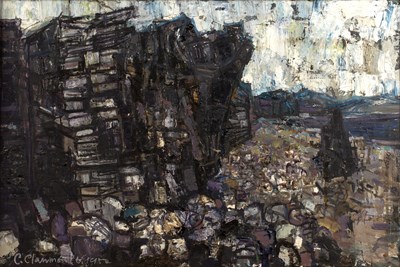 Lot 375 - Christopher Clairmonte (1932-2012) Rock Face...