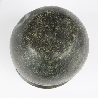 Lot 260 - An ancient Lustrian bronze mace head, 25cm; a...