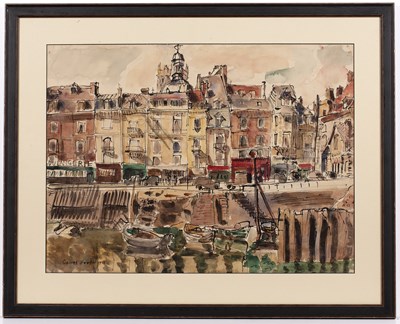 Lot 314 - George Hooper (1910-1994) The Old Harbour,...