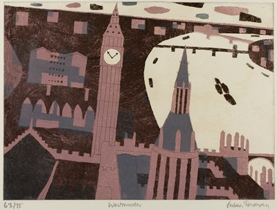 Lot 276 - Julian Trevelyan (1910-1998) Westminster, 1969...