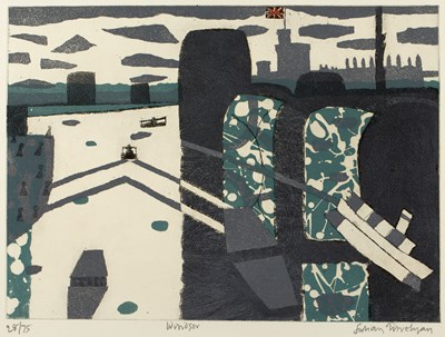 Lot 275 - Julian Trevelyan (1910-1998) Windsor, 1969...