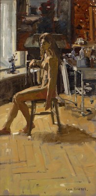 Lot 403 - Ken Howard (1932-2022) Letitia, 2004 signed...