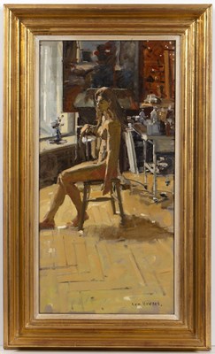 Lot 403 - Ken Howard (1932-2022) Letitia, 2004 signed...