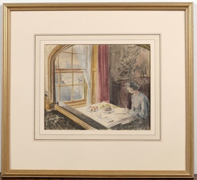 Lot 120 - Frank Runacres (1904-1974) 'City scape',...