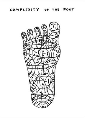 Lot 158 - David Shrigley (b.1968) Complexity of the Foot,...