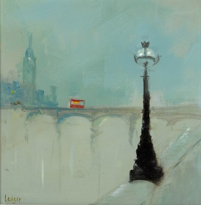 Lot 409 - Janet Ledger (b.1931) Dusk, Westminster II...