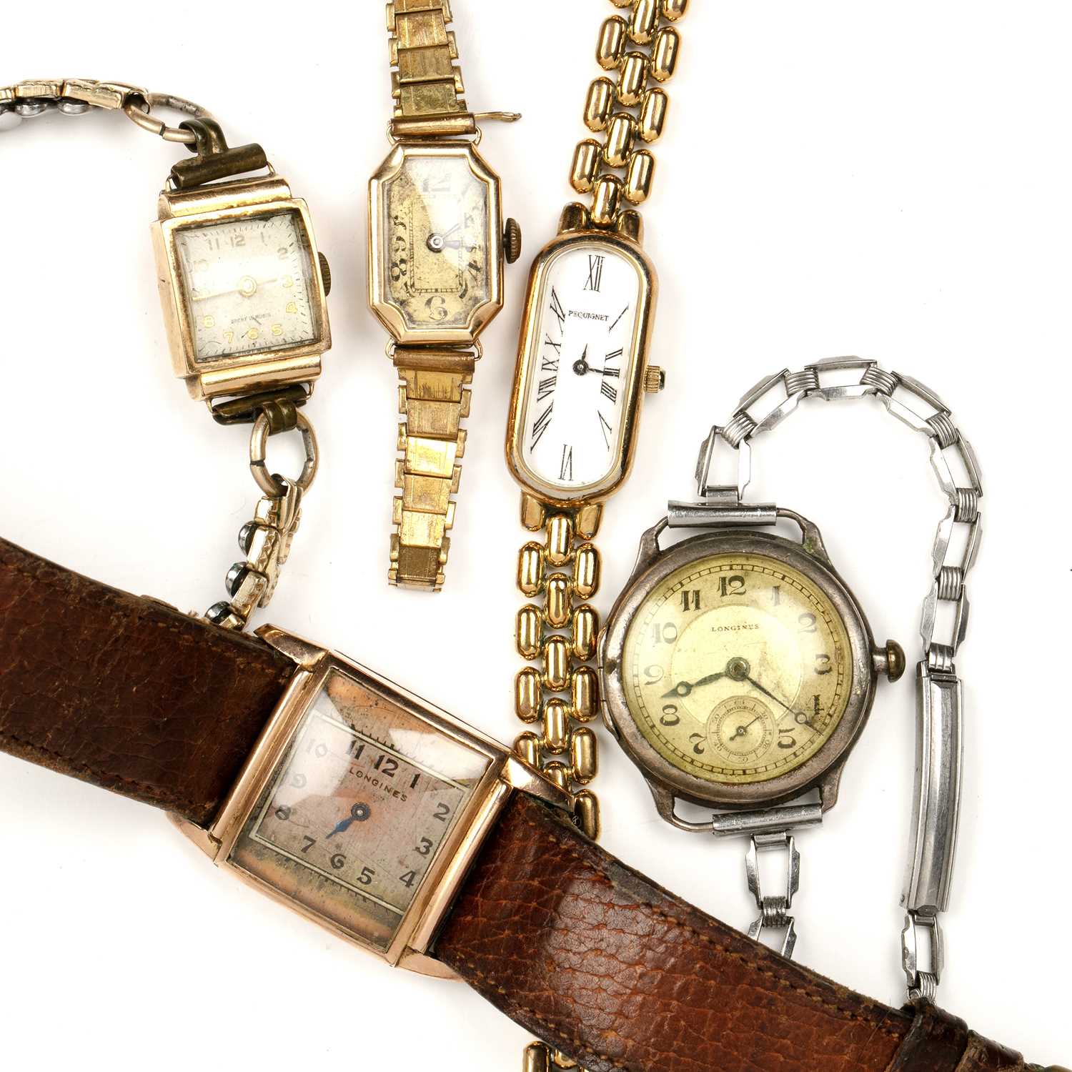 Lot 285 - Collection of five wristwatches comprising of:...