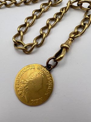 Lot 116 - An early Victorian 18ct gold hunter fob watch,...