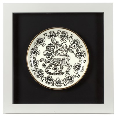 Lot 754 - Grayson Perry (b.1960) Lion Queen Plate...