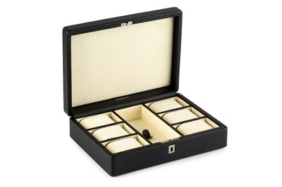 Lot 760 - Connolly, London Watch Box leather and suede...