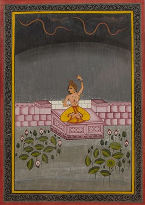 Lot 561 - Indian Ragamala scene Bundi India, 19th...