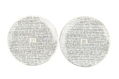 Lot 678 - Grayson Perry (b.1960) A pair of100% Art...