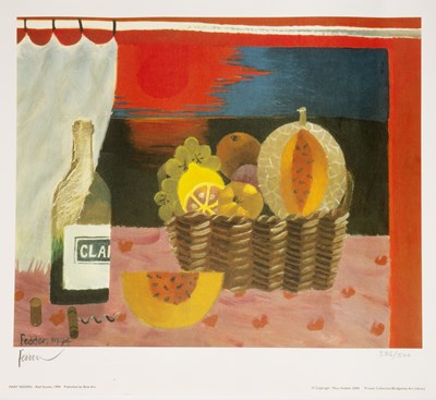 Lot 32 - Mary Fedden (1915-2012) Red Sunset, 1994...