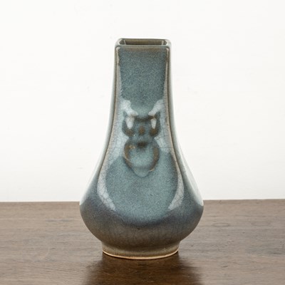 Lot 110 - Bronze form flambe vase Chinese, 19th Century...
