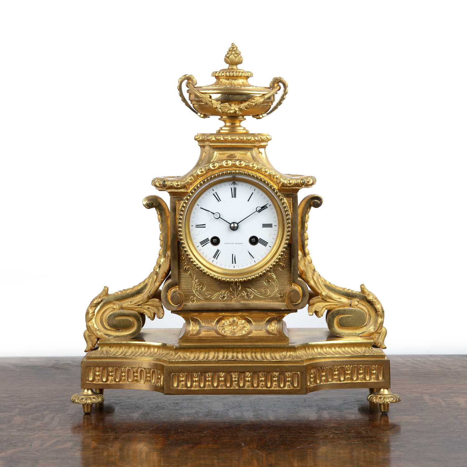 Lot 334 - Achille Brocot (1817-1878) French mantel clock...