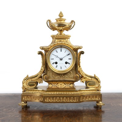 Lot 334 - Achille Brocot (1817-1878) French mantel clock...