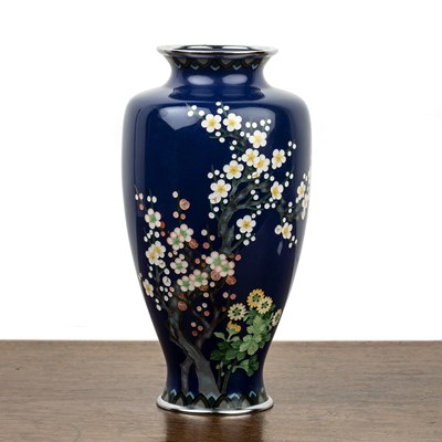 Lot 515 - Ando Jubei (1876-1953) cloisonné vase Japanese,...