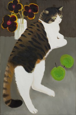 Lot 282 - Mary Fedden (1915-2012) Tabby oil on canvas 60...