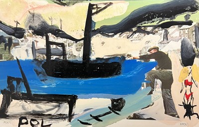 Lot 261 - Peter Lanyon (1918-1964) Polperro, circa 1960...