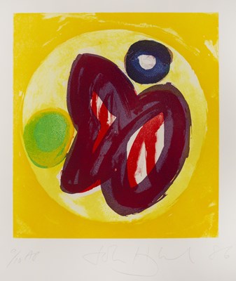 Lot 400 - John Hoyland (1934-2011) Mahi, 1986 artist's...