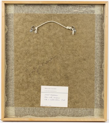 Lot 426 - Josef Herman (1911-2000) Men with Brooms,...