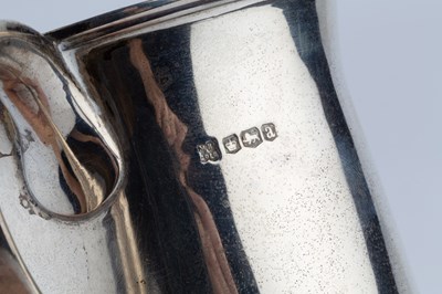 Lot 580 - An Irish silver twin handled trophy cup, with...