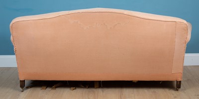 Lot 415 - A pair of upholstered setees