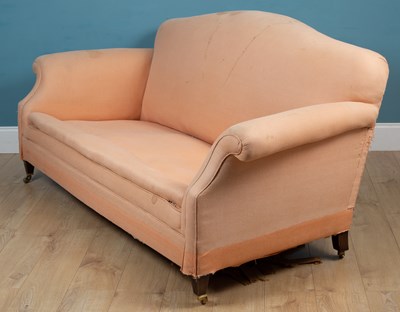 Lot 415 - A pair of upholstered setees