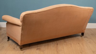 Lot 415 - A pair of upholstered setees