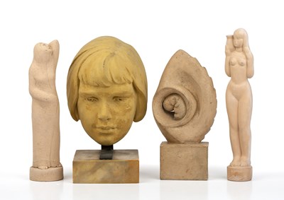 Lot 679 - Barbara Tribe (1913-2000) Four terracotta...