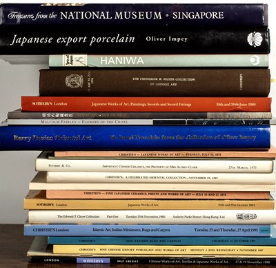 Lot 537 - Books and catalogues Japanese, Chinese and...