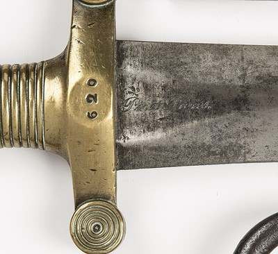 Lot 178 - A French Infantry short sword model 831, the...