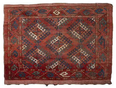 Lot 287 - An antique Ersari Turkomen Chuval with...